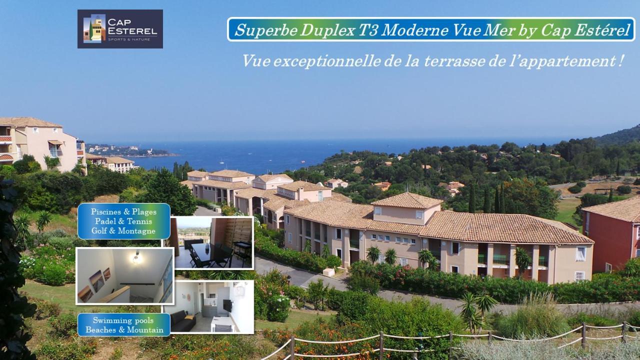 Appartements Modernes Vue Mer A Cap Esterel Saint-Raphael  Exterior photo